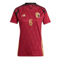 Camiseta Bélgica Axel Witsel #6 Primera Equipación para mujer Eurocopa 2024 manga corta